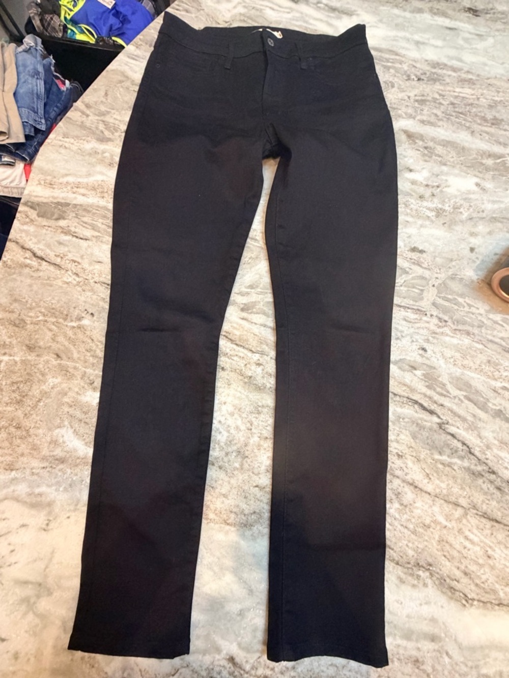Levi’s 721 High Rise Skinny Jeans Black Women’s W32 L30 Stretch Denim